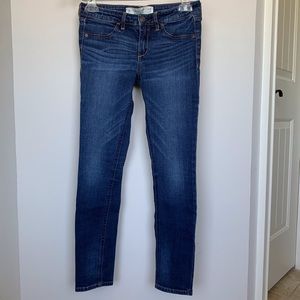 Abercrombie & Fitch Dark Wash Skinny Jeans